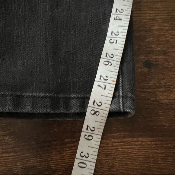 Soft Surroundings The Ultimate Denim Pull On Slim Jeans Faded Black Wash SZ M - Picture 4 of 11